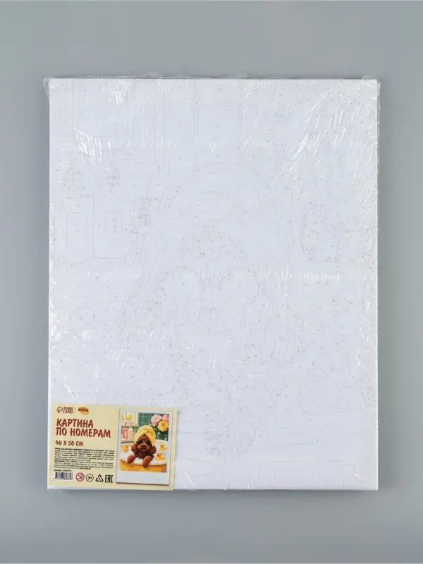 Картина по номерам &laquo;В ванной&raquo;, 40&times;50 см