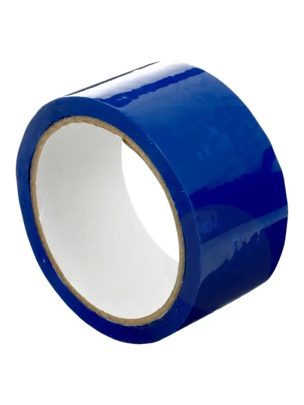 Скотч упаковочный 48 мм 40 м 40 мкм, синий