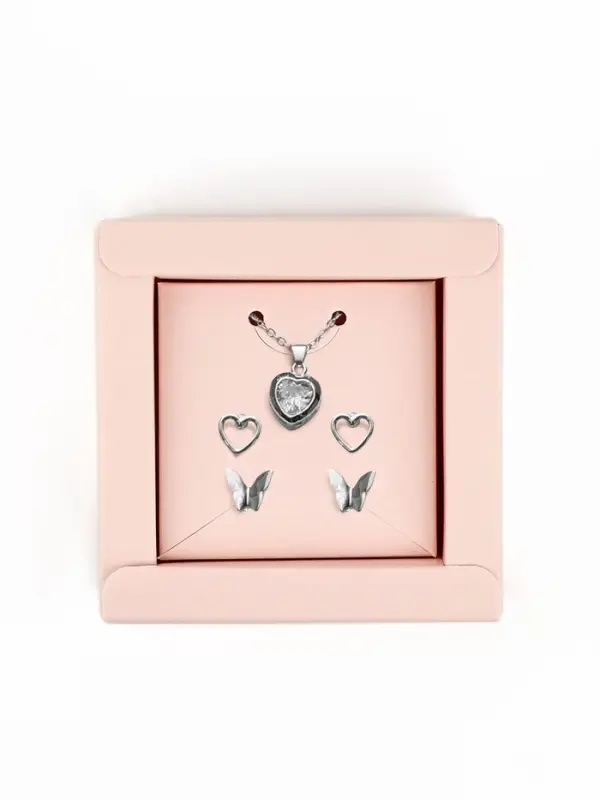 Коробка под бижутерию «Розово-бежевая», 7.5 х 7.5 х 3 см Коробка под бижутерию «Розово-бежевая», 7.5 х 7.5 х 3 см