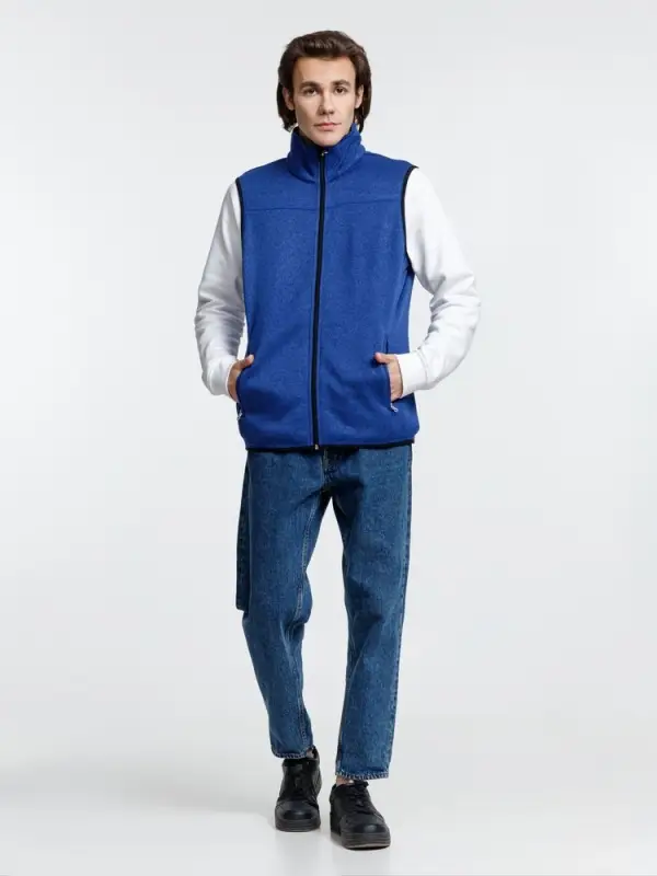 Жилет унисекс Gotland, синий, размер S Жилет унисекс Gotland, синий, размер S