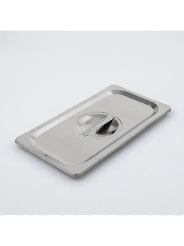 Крышка к гастроёмкости GN 1/3 Hanna Kn&ouml;vell, 32.5&times;17.6&times;1.5 см, толщина 0.6 мм, нержавеющая сталь