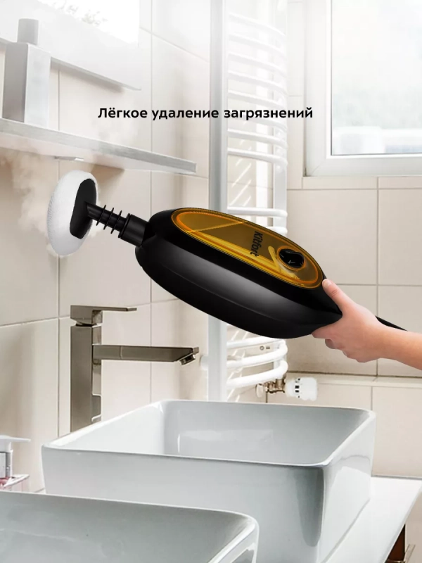Паровая швабра и пароочиститель КТ-1067 (2 в 1) - 1300 Вт Паровая швабра и пароочиститель КТ-1067 (2 в 1) - 1300 Вт
