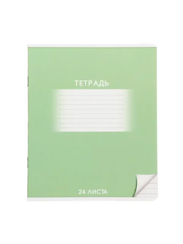 Комплект тетрадей из 10 штук, 24 листа в линию Calligrata "Школьная", обложка мелованный картон, ВД-лак, блок офсет, 5 видов по 2 штуки