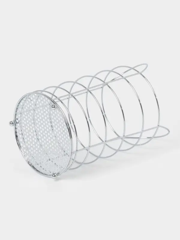 Сушилка для столовых приборов Доляна, 10&times;10&times;18 см, хромированная