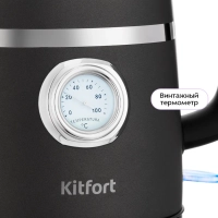 Чайник электрический металлический КТ-670 - 1.7 л