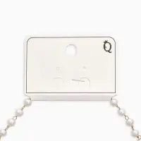 Колье на жемчужной дорожке &laquo;Вишенка&raquo;, цветная в золоте, 40 см