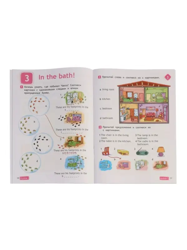 Рабочая тетрадь Spotlight &laquo;Английский в фокусе&raquo;, 2 класс, Поспелова М.Д., Эванс В., Быкова Н.И., Дули