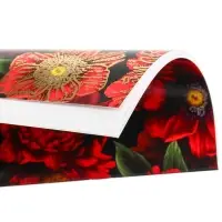 Блокнот А5, 40 листов, на скрепке, в точку, золотое тиснение, &laquo;Минни Маус&raquo;