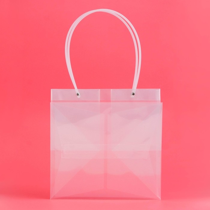 Пакет подарочный ПП, прозрачный 28 х 25 х 28 см Пакет подарочный ПП, прозрачный 28 х 25 х 28 см