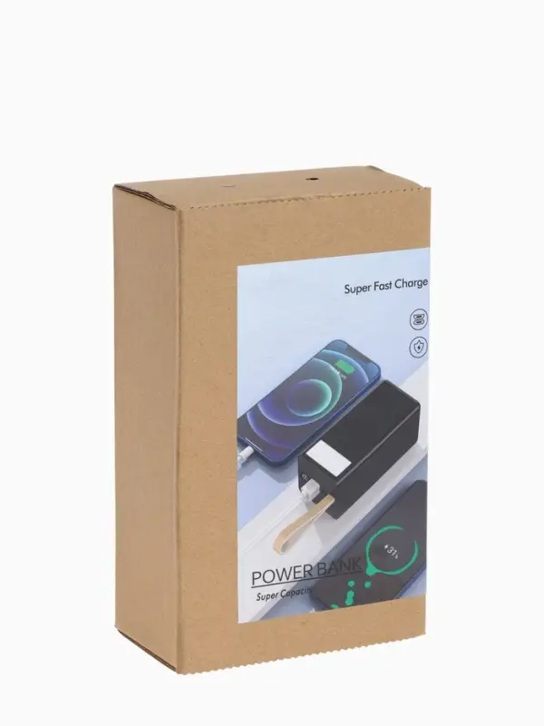 Внешний аккумулятор J86А, 50000 мАч, Type-C, 3 А, чёрный   9603914 Внешний аккумулятор J86А, 50000 мАч, Type-C, 3 А, чёрный   9603914