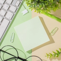 Стикеры Z-сложения ATTACHE с клеев.краем Z-блок 76х76 салатовый 100л