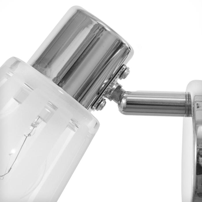 Бра с переключателем 59390/1 E14 40Вт хром 15х11х15 см Бра с переключателем 59390/1 E14 40Вт хром 15х11х15 см