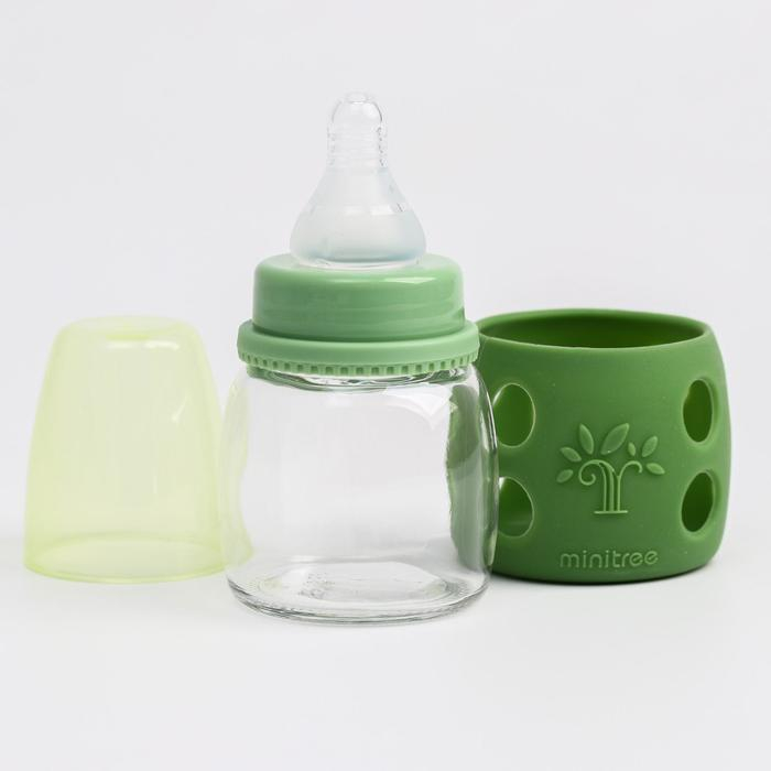 Бутылочка в силиконовом чехле, стекло, классическое горло, +0 мес., 60мл., цвет МИКС для мальчика Бутылочка в силиконовом чехле, стекло, классическое горло, +0 мес., 60мл., цвет МИКС для мальчика