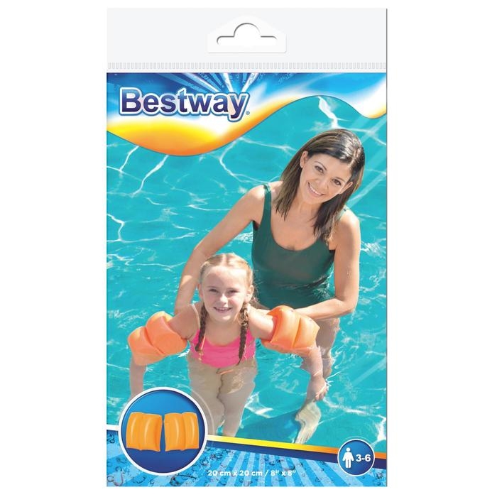 Нарукавники для плавания, 20 х 20 см, 3-6 лет, цвет МИКС, 32005 Bestway Нарукавники для плавания, 20 х 20 см, 3-6 лет, цвет МИКС, 32005 Bestway