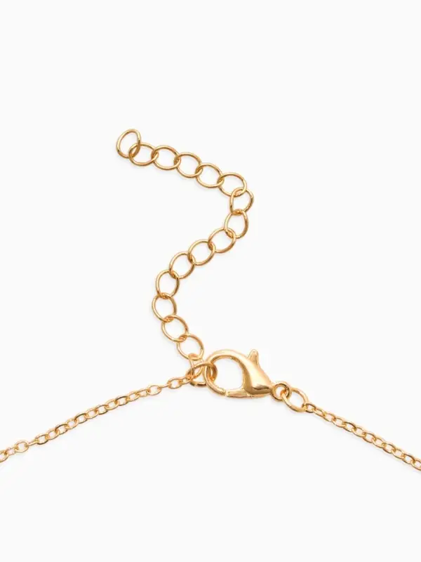 Набор детский "Выбражулька" 3 пред-а: кулон, кольцо, серьги, бабочка, разноцветный в золоте   109615