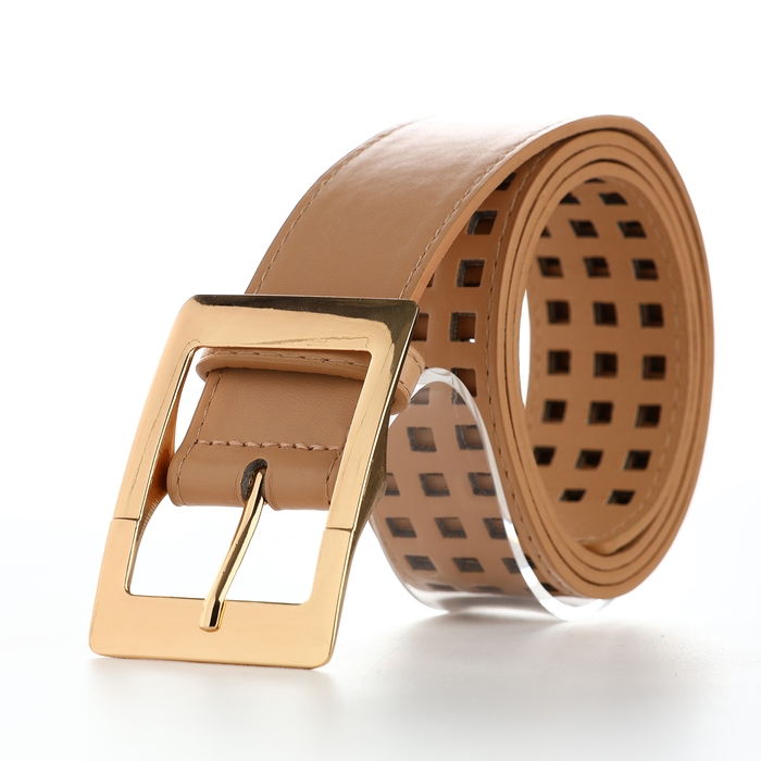 Ремень женский, ширина 4 см, цвет бежевый Ремень женский, ширина 4 см, цвет бежевый