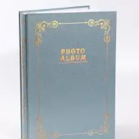 Фотоальбом на 300 фото &laquo;Классика&raquo;, 10&times;15 см, в коробке, 23.5&times;5.5&times;33.5 см, голубой