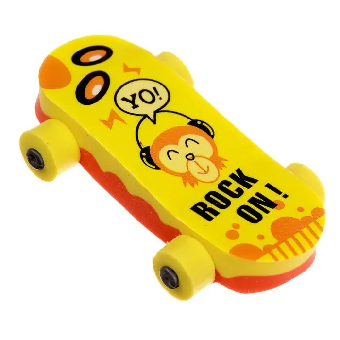 Ластик фигурный &laquo;Скейтборд&raquo;, МИКС