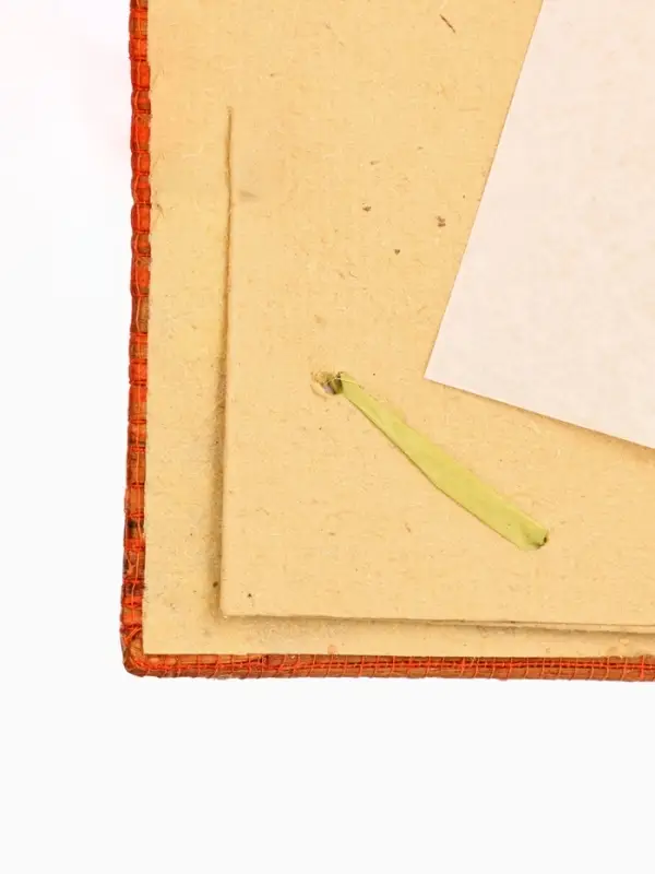 Фотоальбом &laquo;Шлепанцы&raquo;, 10 листов, 19&times;19&times;2 см, оранжевый