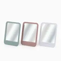 Зеркало настольное, прямоугольное, 14&times;19.5 см, (11.5&times;15 см), МИКС