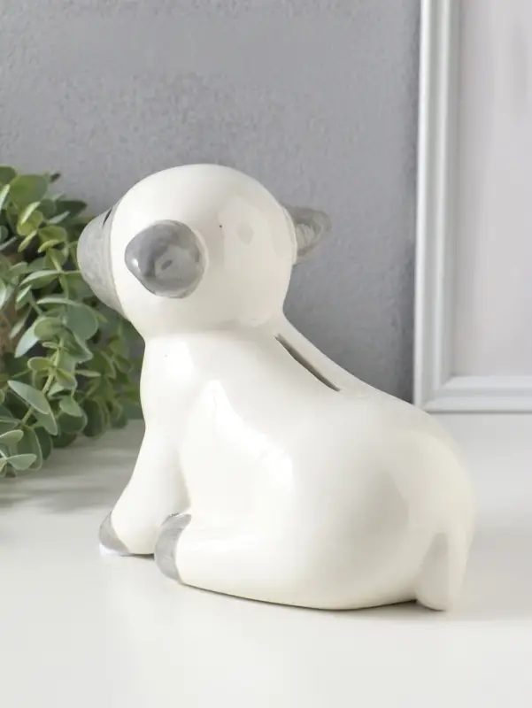 Копилка для денег керамика &laquo;Барашек в пижамке с капюшоном&raquo;, 16&times;13&times;19.5 см