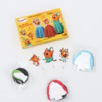 ТРИ КОТА Набор для опытов "Веселые кристаллы"