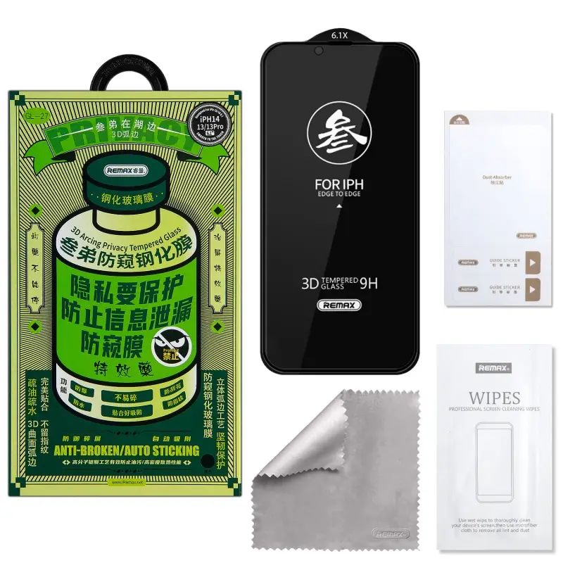 Защитное стекло для iPhone 13/13 Pro/14/16e Medicine GL-27 REMAX Privacy