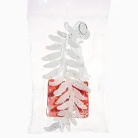 Ёлочная игрушка &laquo;Зимнее волшебство. Морозная ветвь&raquo;, 4.5&times;13 см, белый