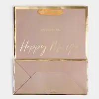 Пакет подарочный новогодний ламинированный «Загадай желание», 21.5 х 25 х 10 см