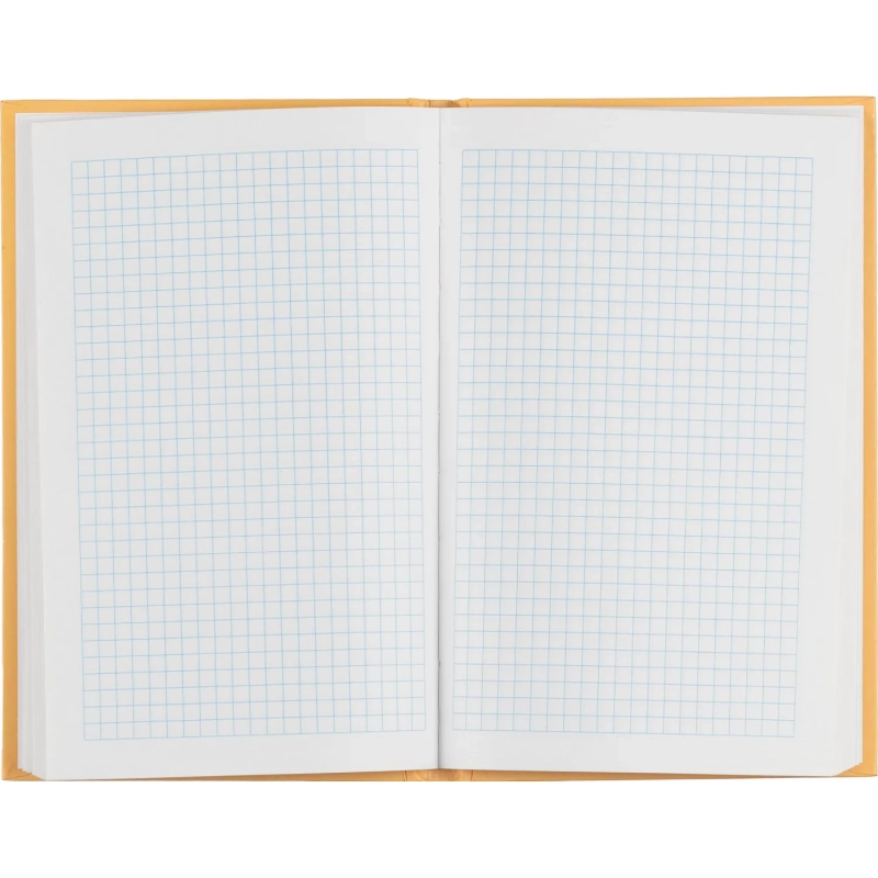 Бизнес-тетрадь А5,80л,7БЦ мат.лам,тон.бл,кл, Attache Bright colours желтый