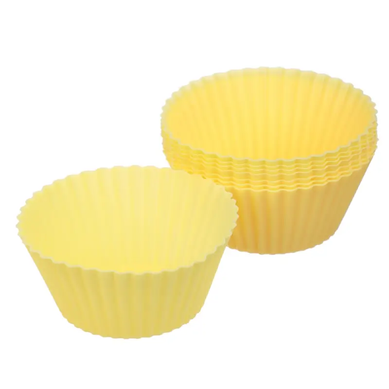 VETTA Набор форм силиконовых 16шт, 6,5x3,3см, "Кекс", 3 цвета