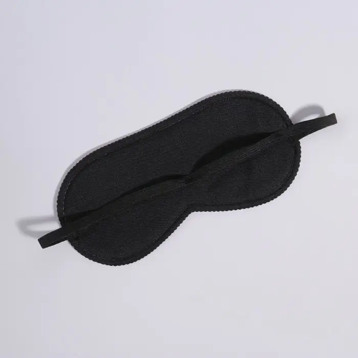 Маска для сна «Пончики» 19.5×8.5 см, резинка одинарная, розовая