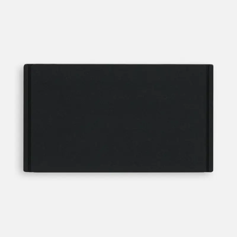 Лейбл из ПВХ Dzeta, M, черный