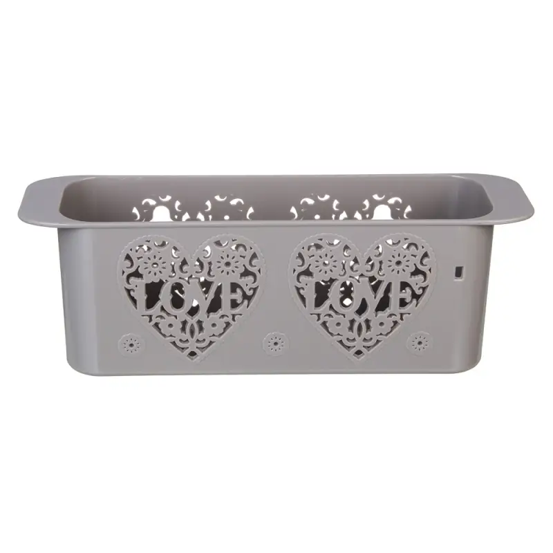 VETTA Love Полочка для ванной комнаты, пластик, 26х7х8,5см, 2 цвета