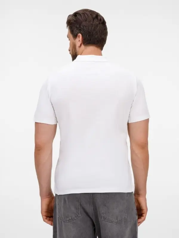 Рубашка поло унисекс Tervise, белая, размер L