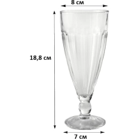 Бокал&nbsp;для&nbsp;коктейля&nbsp;300&nbsp;мл.&nbsp;d=80&nbsp;мм.&nbsp;h=188&nbsp;мм.&nbsp;Триумф&nbsp;74229  (12шт/уп)