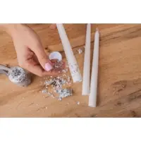Набор свечей ароматических витых, 1.5&times;15 см, 2 шт., жасмин