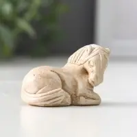 Фигура Нэцкэ «Лошадь №2», 3×4.5×3 см, слоновая кость