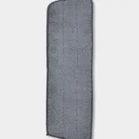 Насадка для швабры с распылителем Доляна, 40&times;13 см, микрофибра, серая