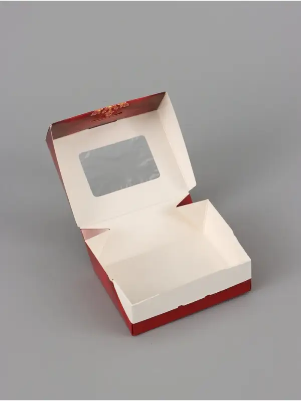 Коробка подарочная, самосборная &laquo;Елочные шарики&raquo;, 10&times;8&times;3.5 см