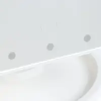 Зеркало с подсветкой KZ-06, 26.5&times;16&times;12 см, 22 диода, сенсорная кнопка, белое