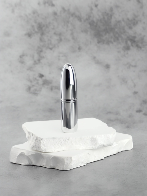 Флакон для парфюма «Пуля», с распылителем, 3 мл, цвет серебристый Флакон для парфюма «Пуля», с распылителем, 3 мл, цвет серебристый