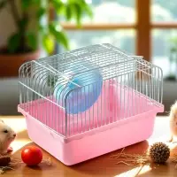 Колесо для грызунов тихое, 11 см, синее