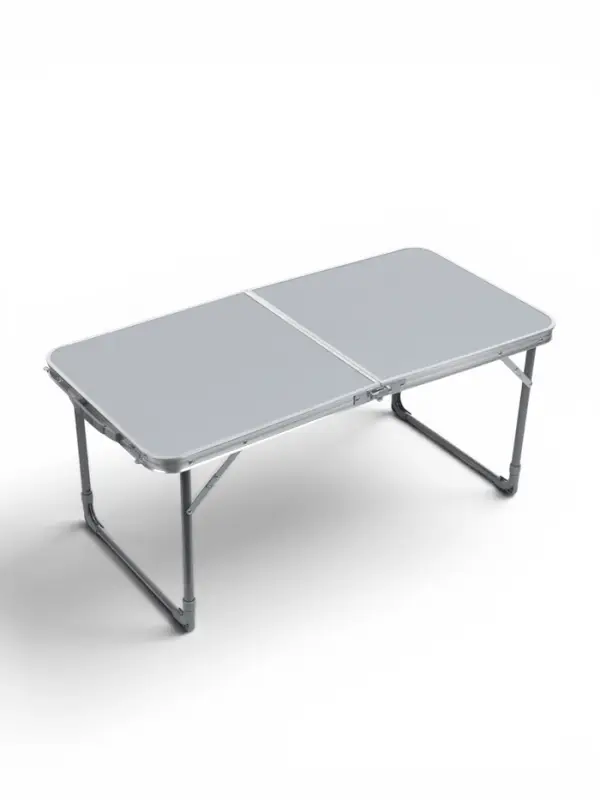 Стол складной ССТ-3, 102&times;50&times;44.5/61 см, металлик