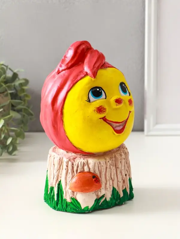 Копилка для денег &laquo;Колобок&raquo;, гипс, 22&times;14&times;13 см