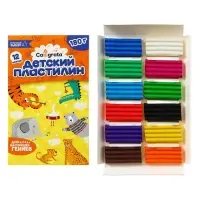 Пластилин Calligrata &laquo;Классический&raquo;, 12 цветов, 180 г