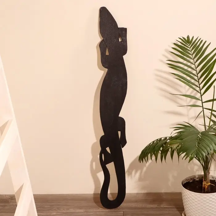 Панно настенное  Панно настенное "Геккон" 14х1х100 см