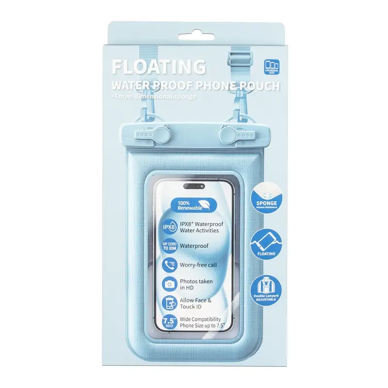 Чехол влагоустойчивый  6,9" лавандовый