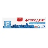 Зубная паста Семейная традиция &laquo;Фтородент&raquo; двойная мята, 100 г