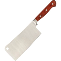 Нож рубак  лез  170 мм   толщ 2 мм  3Cr13  с деревянной ручкой